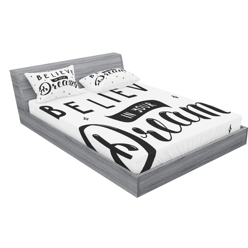 Microfiber Sheet Set, Full Sheet Set with Fitted Sheet