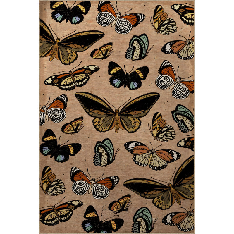 Tapis rectangulaire Atifa, Rectangle 5 pi 2 po x 8 pi 7 po