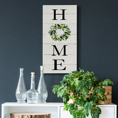 Home - Reproduction d'art textuel sur toile tendue
