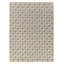 Scandinavian Rug In Blue, Greige Geometric Pattern By Rug & Kilim-691864972