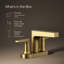 Taut Centerset Bathroom Sink Faucet-520520332