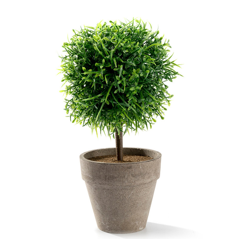 6.1'' Faux Foliage Topiary in Pot