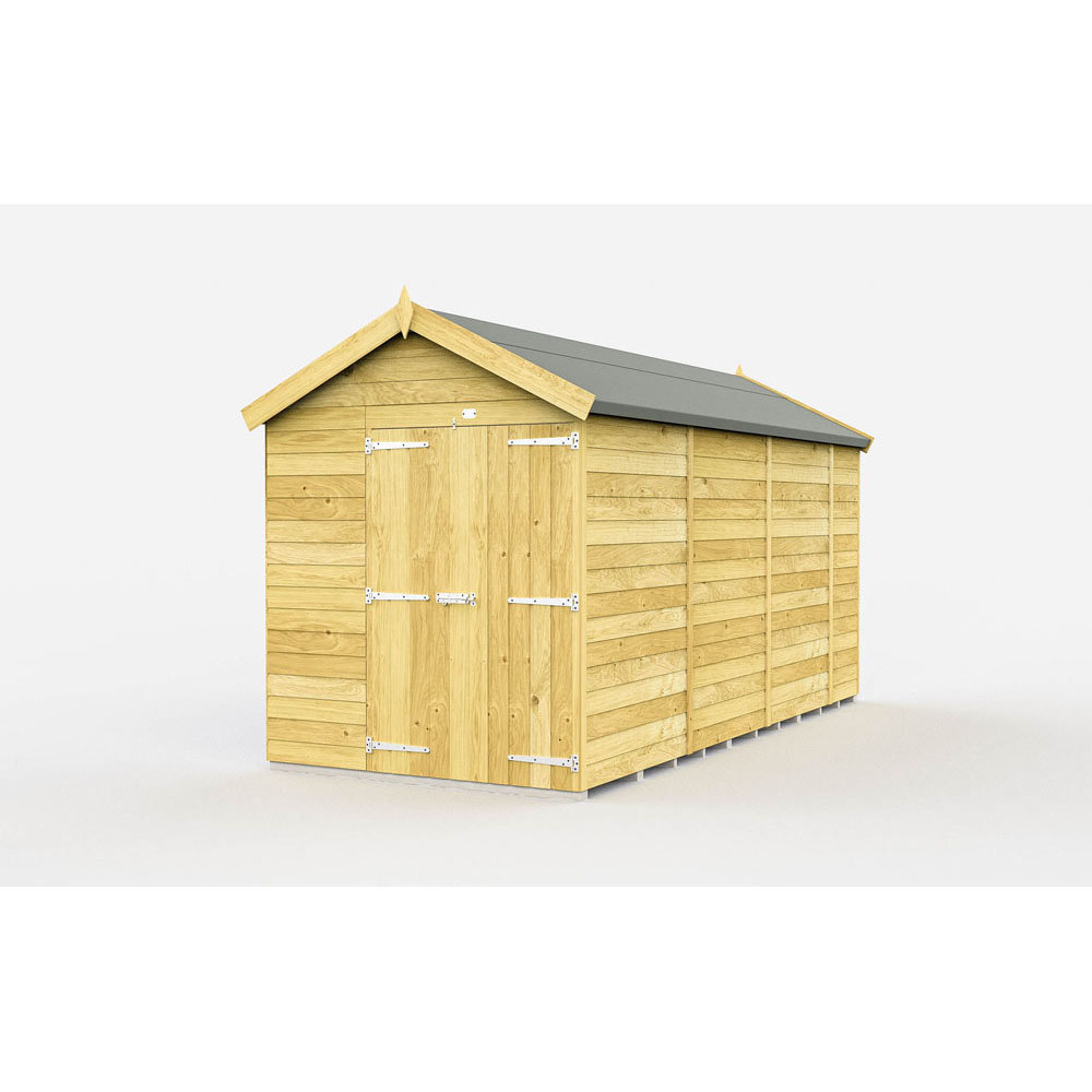 Apex Shed - Double Door without Windows
