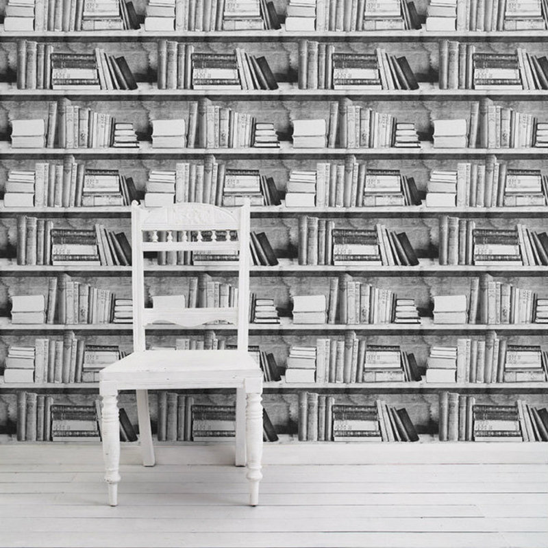 Howell 10m x 52cm Textured Matte Wallpaper Roll, Grey