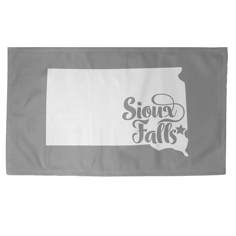 Tapis zone grise south dakota Sioux Falls, Rectangle 2 pi x 3 pi