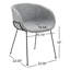 Chaise avec accoudoirs rembourrée Ardea-57388256-23785431