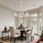 12 - Light 35 inch Farmhouse Candle Style Dimmable Wagon Wheel Chandelier Light Fixture for Living Room-1881635053