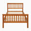 Lit plateforme simple en bois massif-473747343