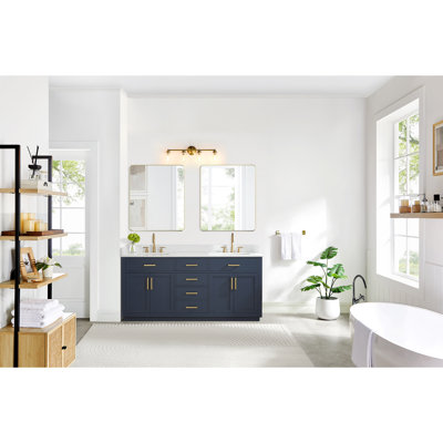 Ensemble de meuble-lavabo double 72 po Gavino