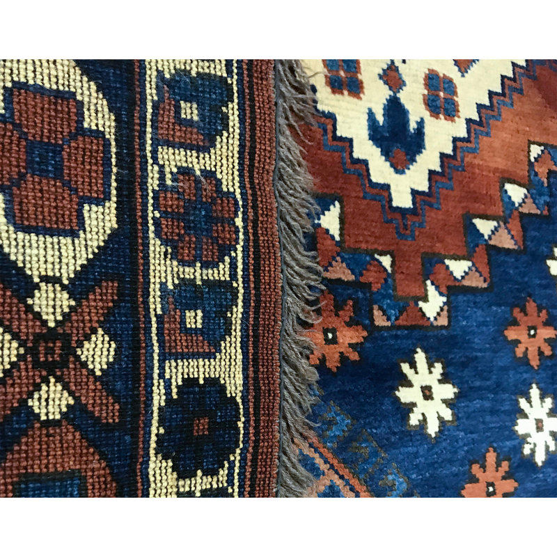 Tapis brun de haute qualité noué à la main