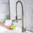 24.8" Modern 2-Function Single Handle Pull Down Kitchen Faucet With Pot Filler-128966327