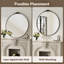 Miroir d'appoint mural Stourbirdge-1429311659-1429311656