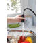 Robinet de cuisine noir mat avec tête de pulvérisation rétractable - Acier inoxydable, buse rotative à 360 °, traitement contre la corrosion et la rouille, poignée simple pour un contrôle pratique de la température du débit d'eau, revêtement en acier-1025689789