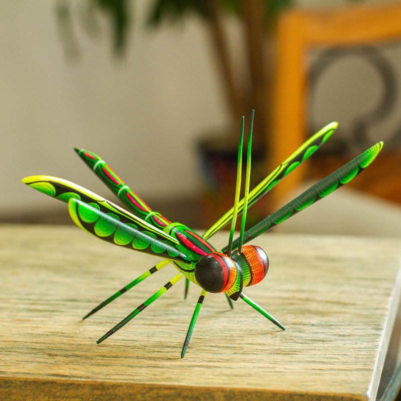 Juozaityte Animals Figurines & Sculptures, Green