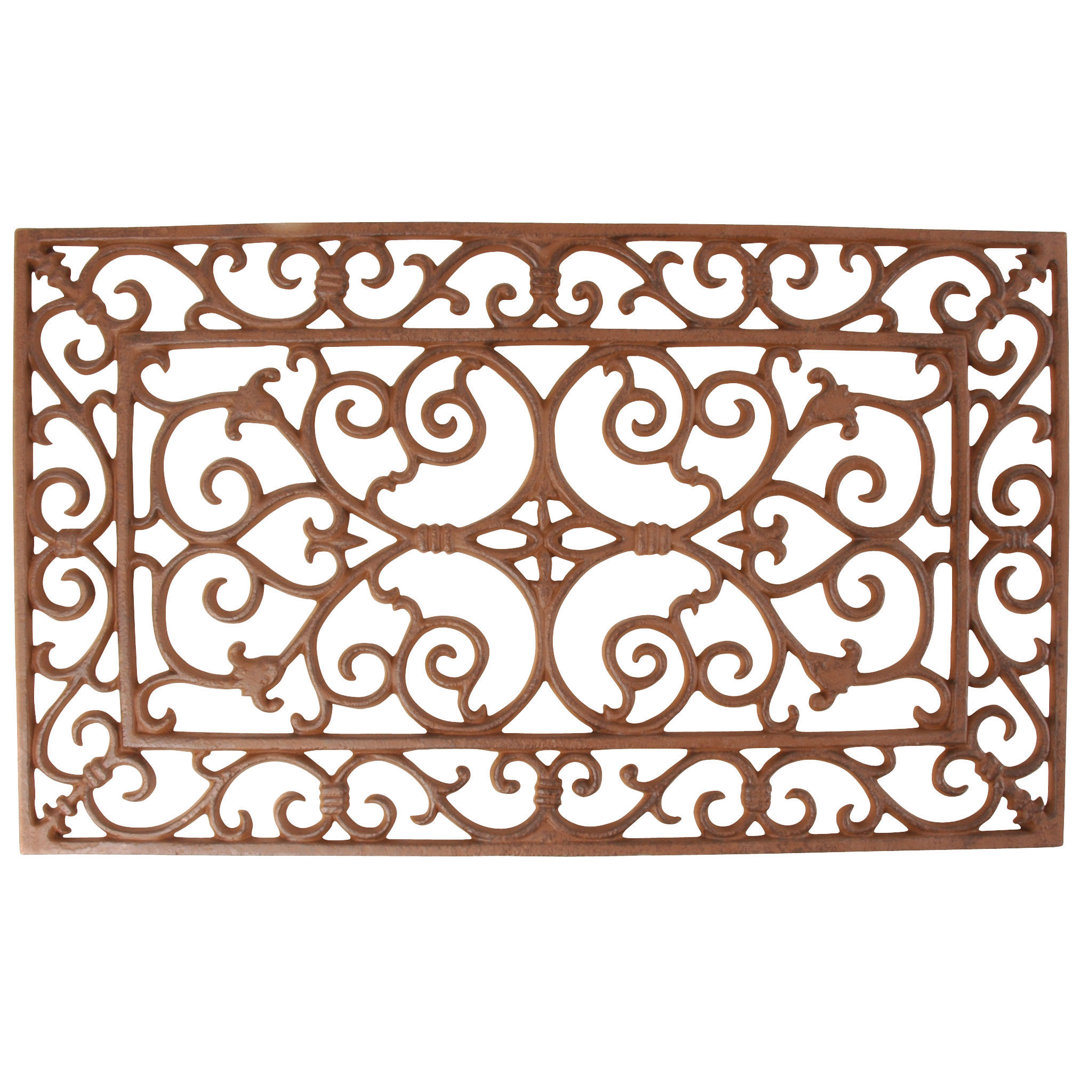 Sml Cast Iron Doormat (Rect.)