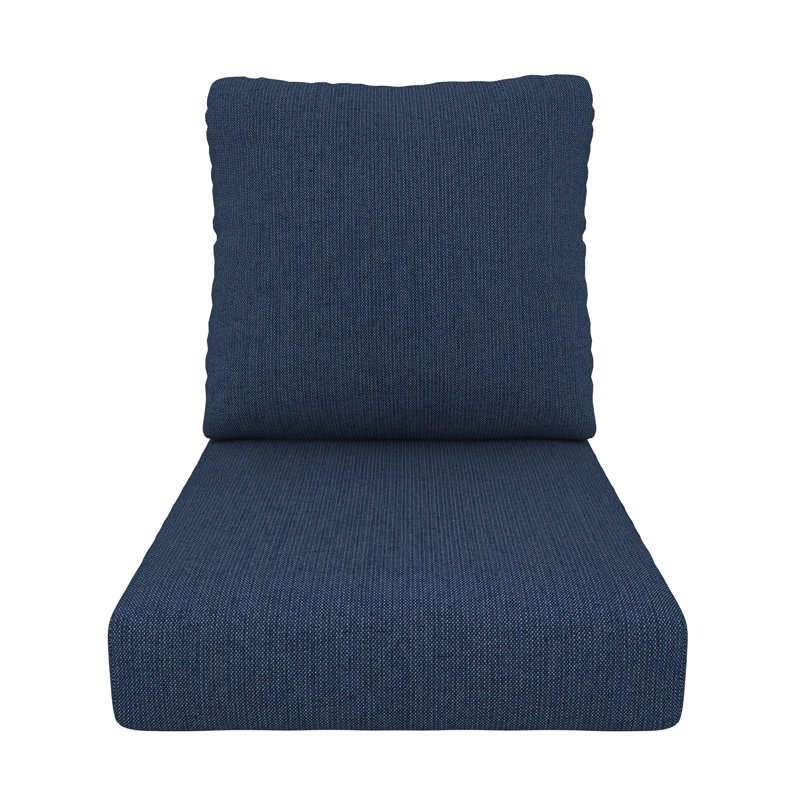 Deep Seating Outdoor Sunbrella® Seat/Back Cushion, Spectrum Indigo Sunbrella®