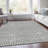 Premium Machine Washable Prisco Gray Rug-1955617738