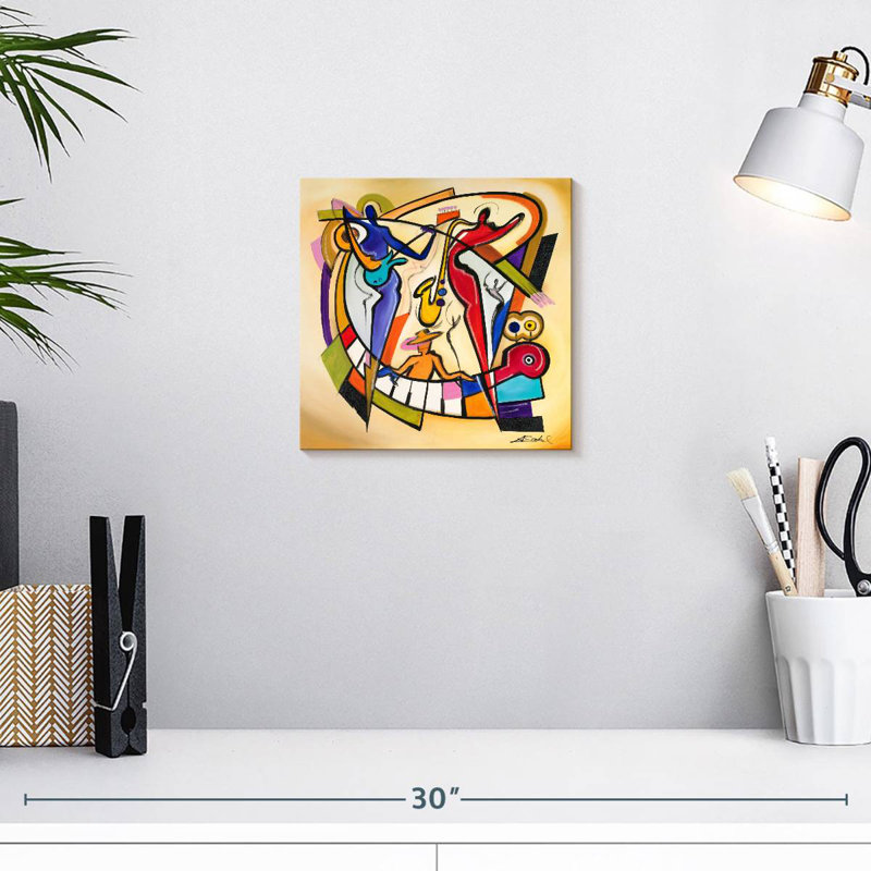 Musical Vibes, 10" H x 10" W