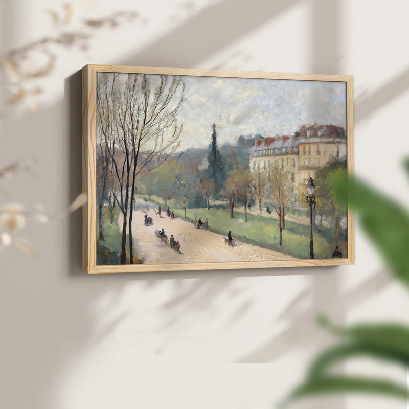 Paysage, série XXIV, reproduction encadrée, H 8 po x l 10 po, Naturel