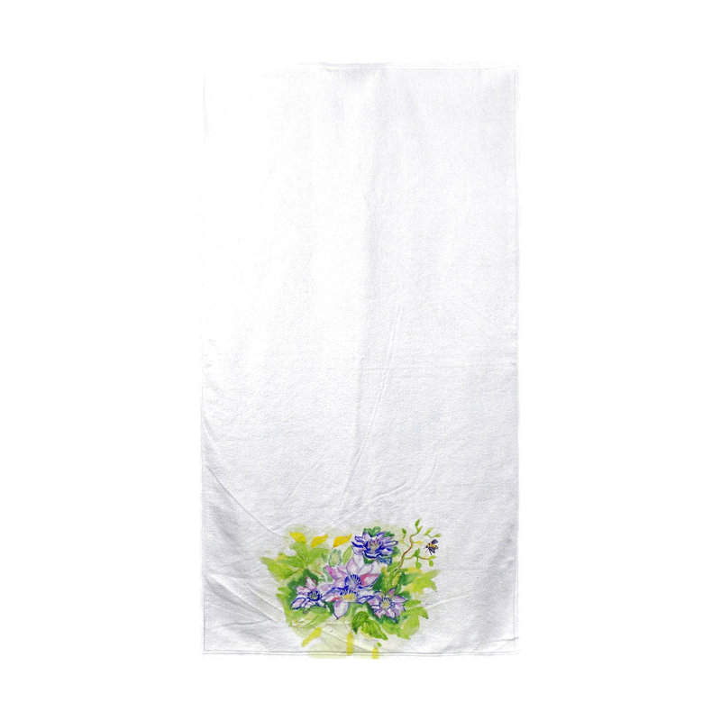 Serviette de plage clematis Rish