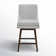 Zahara 26" Upholstered Swivel Counter Stool