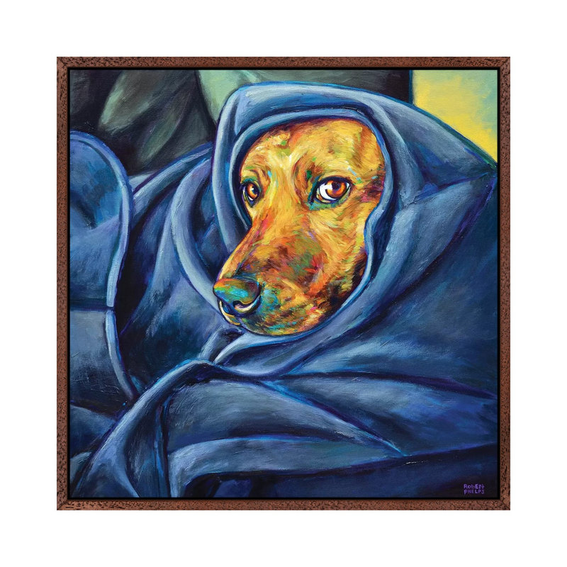 Stella 1 Piece Wall Art on Canvas, 45.72 cm H x 45.72 cm W, Classic Wood Framed