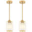 Luminaire suspendu moderne en cristal à 1 lumière avec hauteur réglable Bette-930067181-940350871