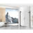 72 in. H Pivot Frameless Shower Door with Clear Glass-85752681