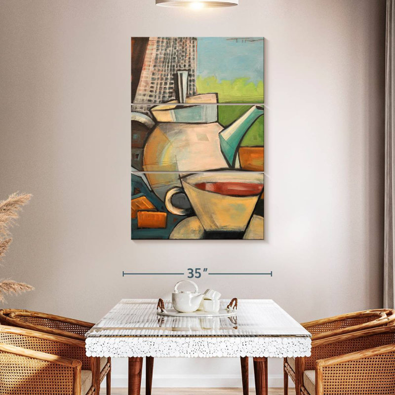 Yarlin Perfect Tea Time, 50" H x 32" W