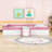 Upholstered Daybed with Fence and Stairs-1062770110