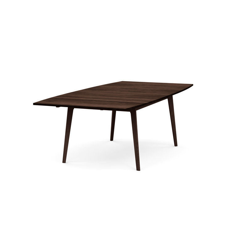 Catalina Four Leg Extension Table, Smoke Cherry, 60" L x 40" W