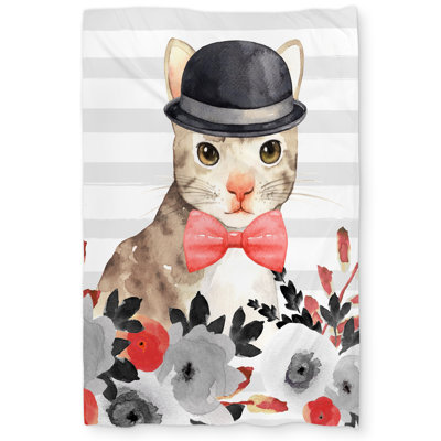 Cat detective Gray Animals Duvet Cover | Home Decor Essentials