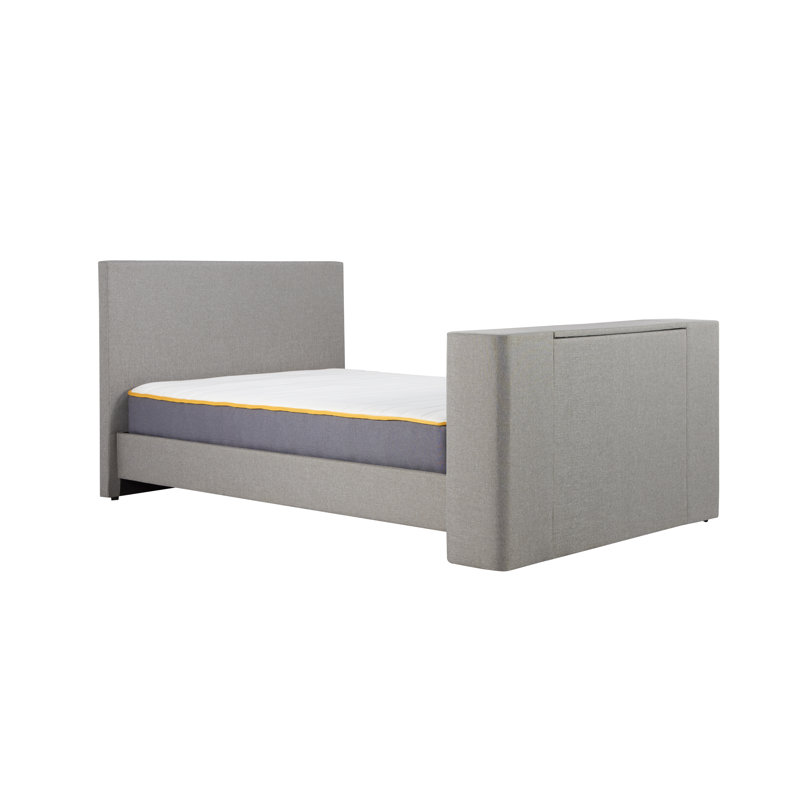 Edgeware Upholstered TV Bed, Double (4'6)