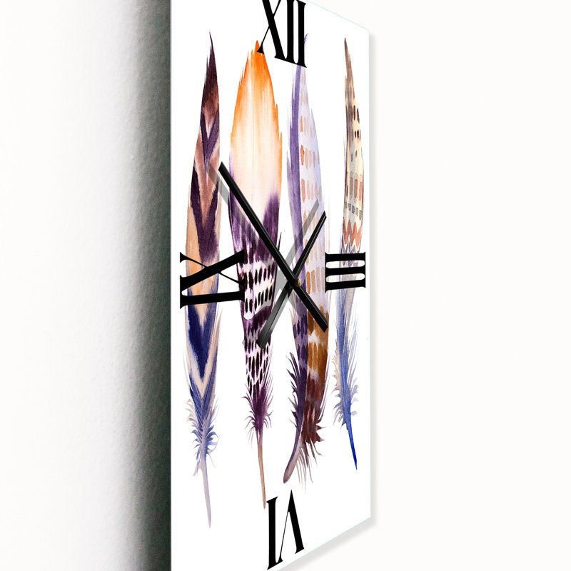 Horloge murale Feathers, Grand