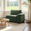 Chaise d'angle rembourrée Lauretta-130047839