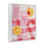 Limonade rose sur nappe, giclée encadrée, conception par Walker Noble-826683622-826683619