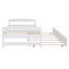 Lit plateforme simple avec lit gigogne-117190687