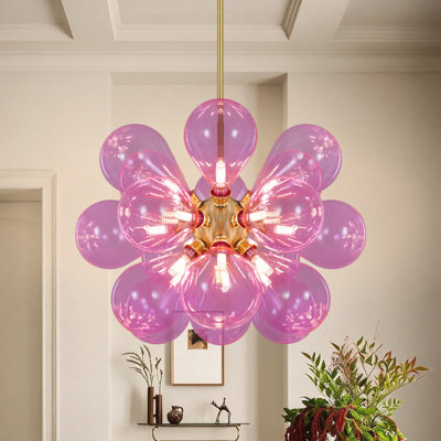 18 - Light Dimmable Sputnik Modern Linear Chandelier For Dining Room