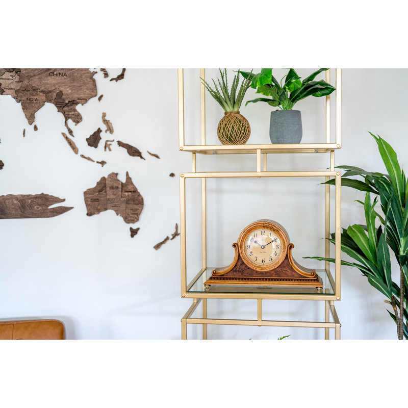 Scottsville Clock, Light Oak