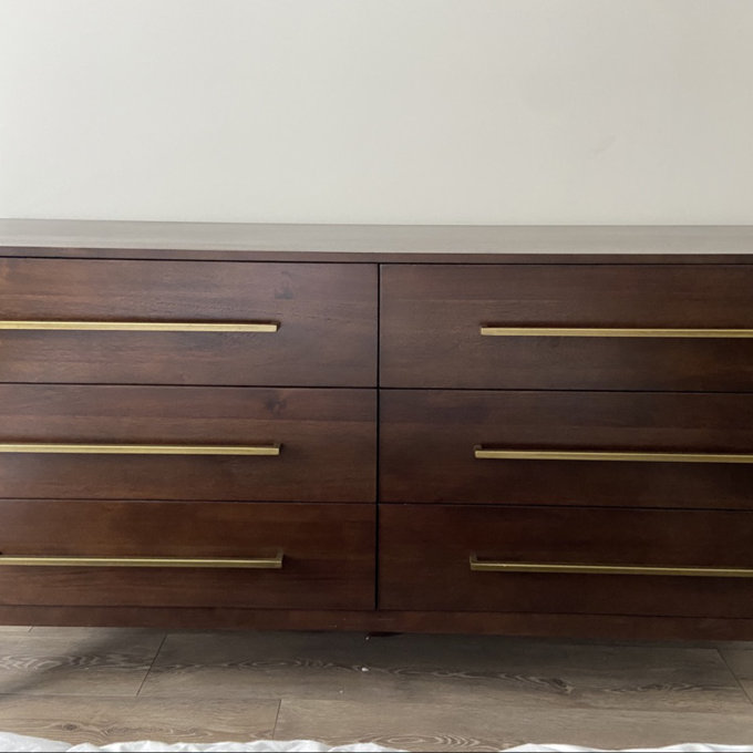 Ebern Designs Tessio 6 - Drawer Dresser & Reviews | Wayfair