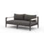Solano Outdoor Loveseat with Cushions-395822437