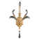 Beveled Arcs 1 - Light Candle Wall Light