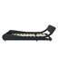 Lit plateforme tapissier en similicuir