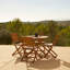 Nayoun 4 - Person Wood Patio Dining Set with Round Table-1657497189-1657497112