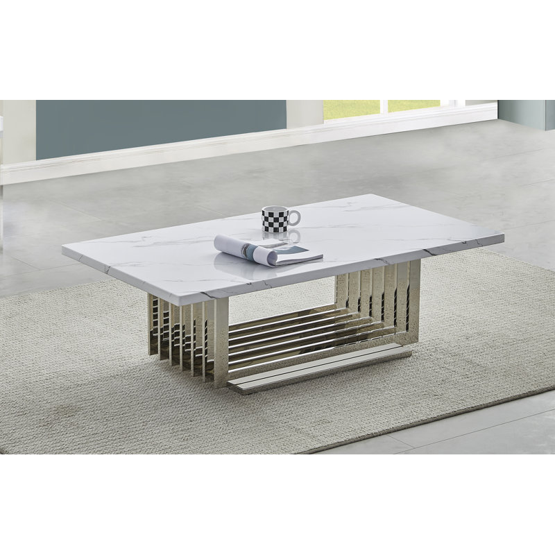 Table basse, Argent