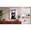 Kiss Me Cat Modern - Wrapped Canvas-684509775-684509785