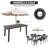 Loddon 6 - Person Patio Dining Set with-681822117