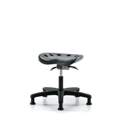 Tractor Sit-Stand Height Adjustable Lab Stool by Inbox Zero