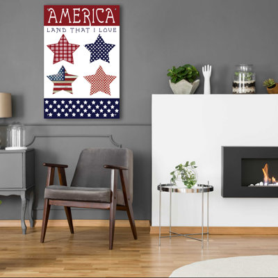 «Stars Of America» par - Impression sans cadre