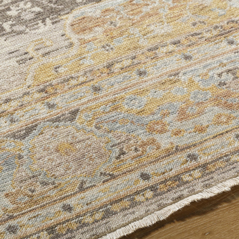 Cappadocia Handmade Wool Abstract Area Rug, Rectangle 5'5" x 8'5"